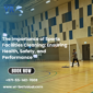 The Importance of Sports Facilities Cleaning Ensuring Health Safety and Performance MVR 85x85