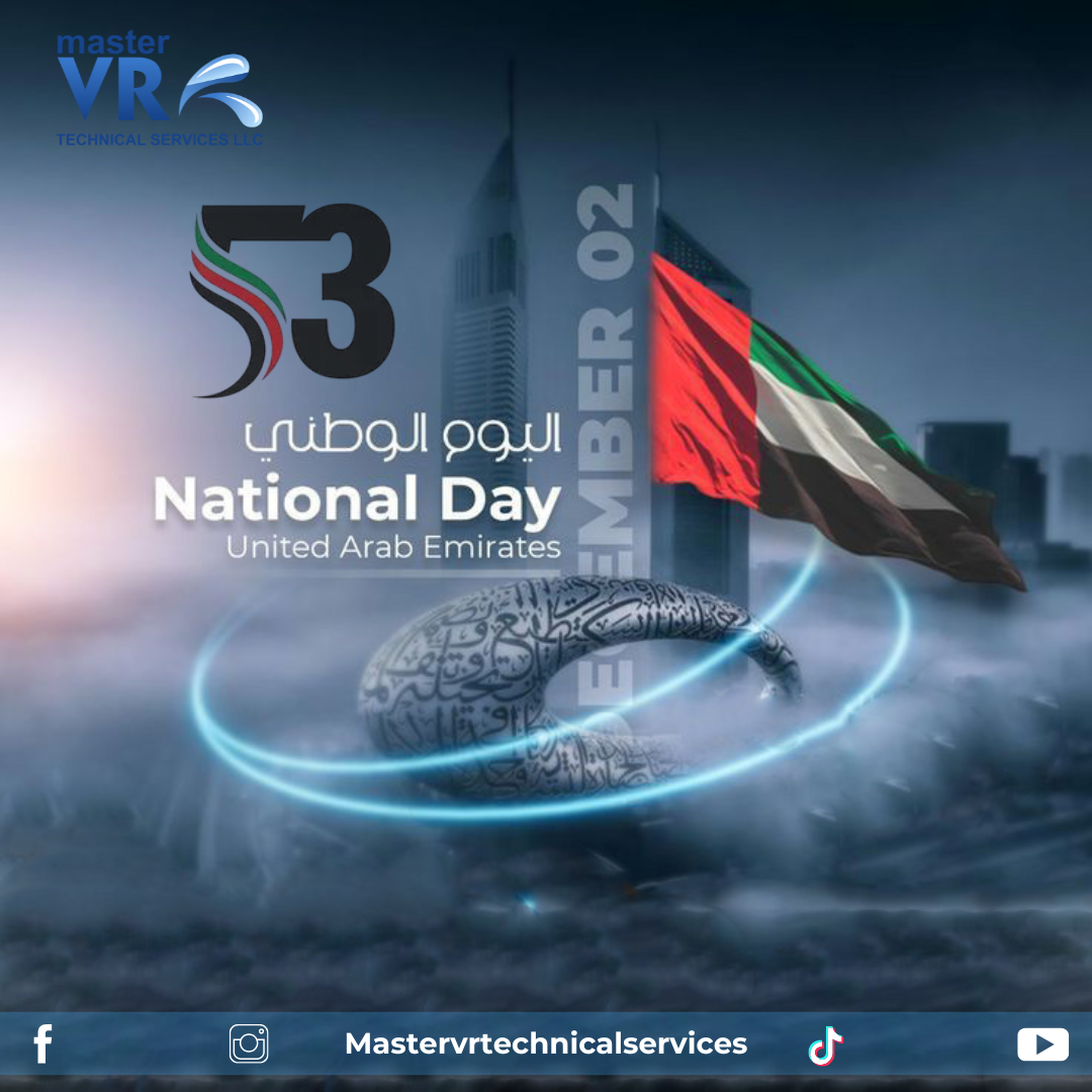 UAE National Day, Deep Cleaning, Regular Cleaning, VR Technical Services,