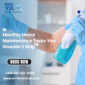 Monthly Home Maintenance Tasks You Shouldnt Skip MVR 85x85